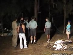Czech Camp Counselor Makes His Dream Come True When That guy Hides Behind A Tree With Cute Girl Katia Kuller And Receives A Oral pleasure From Her Teeen Oral Sex